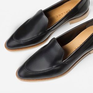 Black everlane loafers
